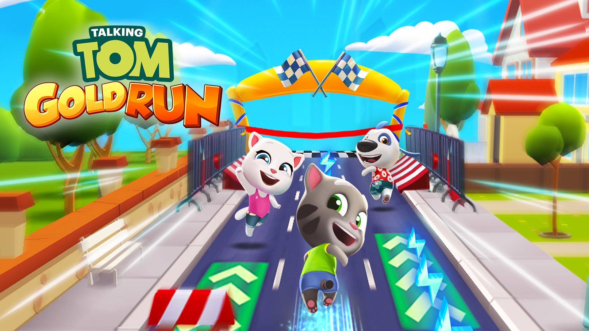 Talking tom gold run картинки